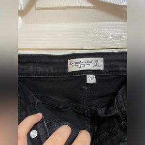 Abercrombie curve love super skinny ankle high rise jeans